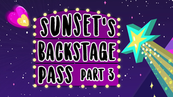 Size: 1920x1080 | Tagged: safe, screencap, equestria girls, equestria girls specials, g4, my little pony equestria girls: better together, my little pony equestria girls: sunset's backstage pass, title card, youtube