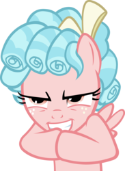 Size: 3019x4135 | Tagged: safe, artist:ironm17, cozy glow, pony, g4, one bad apple, face, female, rubbing hooves, solo