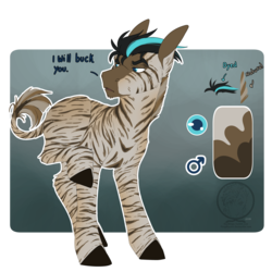 Size: 3500x3500 | Tagged: safe, artist:fizzwings, oc, oc only, oc:sahani, zebra, high res, lifted leg, reference sheet, text