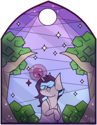Size: 785x1018 | Tagged: safe, artist:ak4neh, oc, oc only, oc:starla, pony, unicorn, female, mare, simple background, solo, stained glass, transparent background
