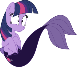 Size: 3439x3000 | Tagged: safe, artist:tashiepie, twilight sparkle, merpony, g4, .svg available, high res, simple background, species swap, transparent background, vector