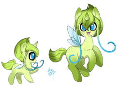 Size: 1024x753 | Tagged: safe, artist:projectblastart, oc, oc only, celebi, pony, crossover, pokémon, ponified, solo