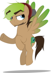 Size: 745x1072 | Tagged: safe, artist:livj031, pony, jacksepticeye, ponified, simple background, solo, transparent background, vector, youtuber