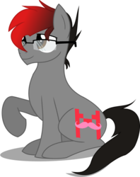 Size: 795x1006 | Tagged: safe, artist:livj031, pony, markiplier, ponified, simple background, transparent background, youtuber