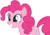 Size: 8509x5984 | Tagged: safe, artist:andoanimalia, pinkie pie, earth pony, pony, g4, not asking for trouble, absurd resolution, cutie mark, excited, female, mare, simple background, smiling, solo, transparent background, vector