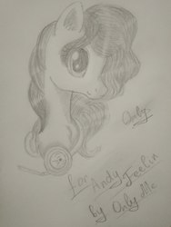 Size: 3120x4160 | Tagged: safe, artist:onlymeequestrian, oc, oc only, pony, solo, traditional art
