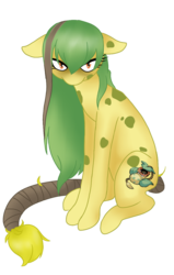 Size: 714x1120 | Tagged: safe, artist:mondlichtkatze, pony, victreebel, pokémon, ponified, simple background, solo, transparent background