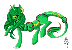 Size: 8706x6132 | Tagged: safe, artist:projectblastart, oc, oc only, pony, rayquaza, crossover, pokémon, ponified, simple background, solo, transparent background