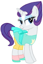 Size: 473x698 | Tagged: safe, artist:tsundra, rarity, pony, unicorn, g4, clothes, cosplay, costume, crossover, female, gem, mare, pearl, pearl (steven universe), simple background, solo, steven universe, transparent background