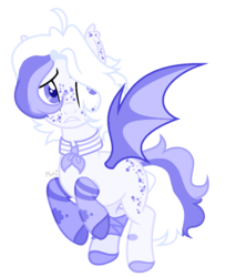 Size: 1011x1185 | Tagged: safe, artist:mintoria, oc, oc only, oc:apollo, bat pony, pony, base used, clothes, male, simple background, socks, solo, stallion, transparent background