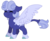 Size: 982x813 | Tagged: safe, artist:rosebuddity, oc, oc only, pegasus, pony, chibi, magical lesbian spawn, male, offspring, parent:princess luna, parent:twilight sparkle, parents:twiluna, solo, stallion