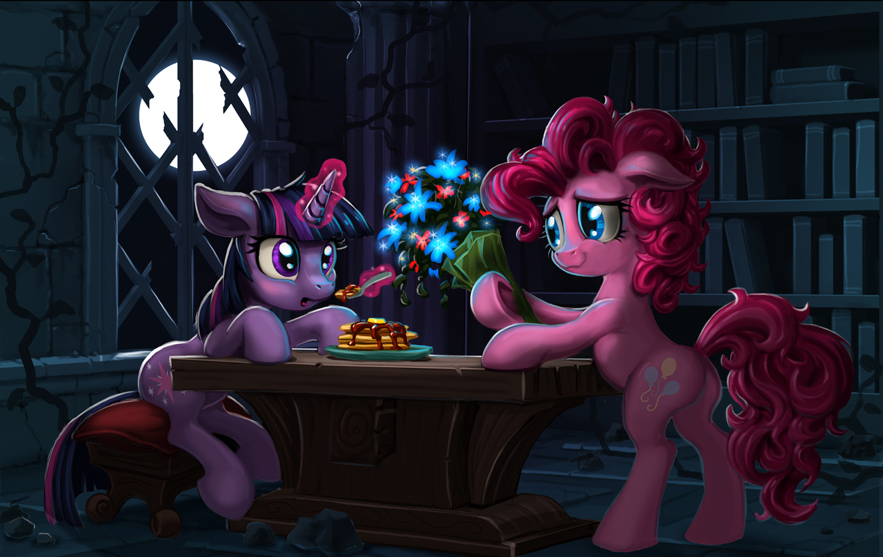 Twilight Sparkle and Pinkie pie