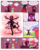 Size: 818x1014 | Tagged: safe, artist:crydius, apple bloom, oc, oc:ardent (crydius), oc:eldritch, oc:gamma, gynoid, robot, comic:ardent, equestria girls, g4, abstract background, blushing, comic, magical lesbian spawn, offspring, parent:oc:crydius, parent:sci-twi, parent:sunset shimmer, parent:tempest shadow, parents:canon x oc, parents:crydiusshadow, parents:scitwishimmer, shipping, split personality, starry eyes, sweat, sweatdrop, wingding eyes