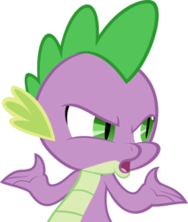 Size: 6004x7088 | Tagged: safe, artist:tajarnia, spike, dragon, g4, .svg available, :o, male, open mouth, simple background, solo, transparent background, vector