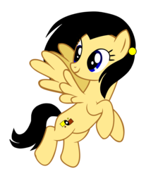 Size: 3815x4613 | Tagged: safe, artist:isupersonic95, oc, oc only, oc:middle sensitive, pegasus, pony, female, flying, mare, simple background, solo, transparent background