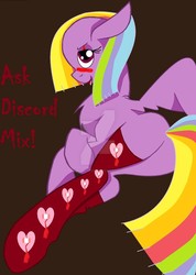 Size: 755x1058 | Tagged: safe, artist:crappybases, artist:mhspectra25, oc, oc only, oc:discord mix, pegasus, pony, base used, solo
