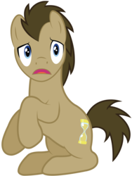 Size: 5200x6920 | Tagged: safe, artist:birthofthepheonix, doctor whooves, time turner, earth pony, pony, g4, .ai available, male, simple background, solo, stallion, transparent background, vector