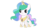 Size: 1920x1080 | Tagged: safe, artist:ardonsword, princess celestia, alicorn, pony, g4, :3, chibi, female, mare, simple background, solo, transparent background