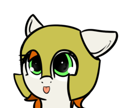 Size: 536x469 | Tagged: safe, artist:neuro, oc, oc only, oc:brave, earth pony, pony, bust, cute, female, guardsmare, helmet, mare, mlem, royal guard, silly, simple background, solo, tongue out, transparent background