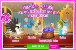 Size: 1036x682 | Tagged: safe, gameloft, idw, glenda, horwitz, urtica, g4, advertisement, costs real money, crack is cheaper, greedloft, idw showified, sale