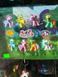 Size: 2448x3229 | Tagged: safe, pegasus, pony, unicorn, bootleg, fake, figure, high res, no source available, photo, toy
