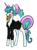 Size: 230x310 | Tagged: safe, artist:dragonfruitdarigan, edit, princess celestia, alicorn, pony, g4, alternate hairstyle, clothes, cropped, dot eyes, female, food, hair bun, jacket, mare, meat, missing accessory, mouth hold, pepperoni, pepperoni pizza, pixel art, pizza, simple background, solo, tail bun, transparent background