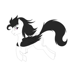 Size: 3500x3500 | Tagged: safe, artist:starshade, oc, oc only, pegasus, pony, full body, high res, simple background, smiling, white background
