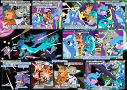 Size: 1063x752 | Tagged: safe, artist:christhes, princess ember, trixie, g4, comic