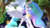 Size: 3840x2160 | Tagged: safe, artist:loveslove, princess celestia, alicorn, pony, g4, 3d, 4k, beautiful, chestplate, crown, ethereal mane, ethereal tail, female, flowing mane, flowing tail, high res, jewelry, lidded eyes, looking at you, mare, multicolored mane, multicolored tail, peytral, regalia, smiling, solo, source filmmaker, spread wings, sun, sunlight, tree