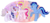 Size: 6577x2987 | Tagged: safe, artist:raspberrystudios, oc, oc only, oc:aurelia charm, oc:jet stream, oc:orchidea loitsu, alicorn, changeling, pony, alicorn oc, auream, changeling oc, clothes, commission, happy, pegasus oc, scarf