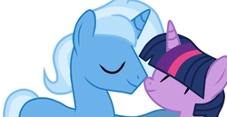 Size: 793x408 | Tagged: safe, artist:missxxfofa123, edit, trixie, twilight sparkle, pony, g4, cropped, female, half r63 shipping, male, rule 63, ship:tristansparkle, ship:twixie, shipping, straight, tristan