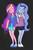 Size: 732x1099 | Tagged: safe, artist:fude-chan-art, dean cadance, princess cadance, princess luna, vice principal luna, equestria girls, g4, dancing, duo, eyes closed, female, simple background