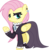 Size: 4999x5134 | Tagged: safe, artist:n0kkun, fluttershy, pegasus, pony, g4, clothes, female, fluttergoth, looking at you, mare, raised hoof, simple background, solo, transparent background