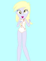 Size: 1536x2048 | Tagged: safe, artist:draymanor57, derpy hooves, equestria girls, g4, clothes, one-piece swimsuit, swimsuit, swimsuit edit