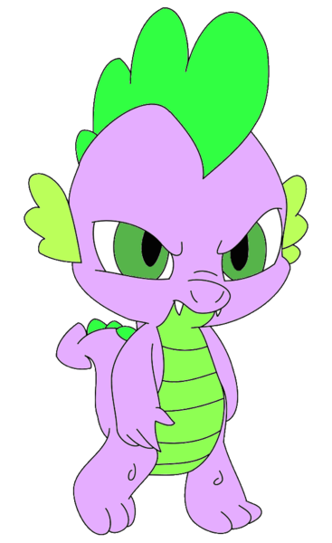 Spike - Friendship is Magic Color Guide - MLP Vector Club
