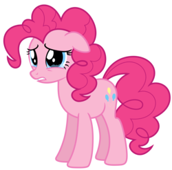 Size: 7420x7307 | Tagged: safe, artist:estories, pinkie pie, earth pony, pony, g4, the lost treasure of griffonstone, absurd resolution, crying, female, floppy ears, look of betrayal, sad, simple background, solo, teary eyes, transparent background, vector