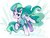 Size: 1600x1200 | Tagged: safe, artist:oofycolorful, mistmane, pony, unicorn, g4, clothes, curved horn, cute, female, horn, looking back, mare, raised hoof, smiling, solo, young mistmane