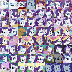 Size: 2000x2000 | Tagged: safe, screencap, rainbow dash, rarity, spike, pony, unicorn, a canterlot wedding, g4, hearth's warming eve (episode), lesson zero, ponyville confidential, putting your hoof down, read it and weep, season 2, secret of my excess, sisterhooves social, sweet and elite, the super speedy cider squeezy 6000, compilation, high res, scrunchy face