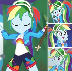 Size: 720x711 | Tagged: safe, screencap, rainbow dash, accountibilibuddies, accountibilibuddies: rainbow dash, equestria girls, equestria girls specials, g4, my little pony equestria girls: choose your own ending, my little pony equestria girls: sunset's backstage pass, beautiful, collage, cool, cute, dashabetes, female, sexy, visor
