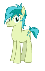 Size: 478x746 | Tagged: safe, artist:theawesomeguy98201, sandbar, pony, g4, cute, looking at you