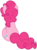 Size: 5143x7000 | Tagged: safe, artist:estories, pinkie pie, earth pony, pony, g4, absurd resolution, female, simple background, sitting, solo, transparent background, vector