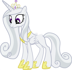 Size: 1920x1853 | Tagged: safe, edit, edited edit, vector edit, opalescence, princess cadance, alicorn, pony, ponyar fusion, g4, blank flank, concave belly, crown, female, fusion, hoof shoes, jewelry, mare, peytral, princess caescence, recolor, regalia, simple background, slender, solo, thin, transparent background, vector