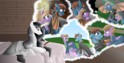 Size: 1252x638 | Tagged: safe, artist:mr100dragon100, bat pony, pony, vampire, crying, prostitute, story, thought bubble