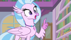 Size: 1280x720 | Tagged: safe, screencap, silverstream, hippogriff, g4, what lies beneath, cute, diastreamies, female, solo