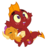 Size: 591x638 | Tagged: safe, artist:queencold, garble, smolder, dragon, g4, baby, baby dragon, baby garble, baby smolder, brother and sister, cute, dragoness, duo, female, gardorable, male, siblings, simple background, smolderbetes, transparent background, vector, younger