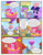 Size: 612x792 | Tagged: safe, artist:newbiespud, edit, edited screencap, screencap, bon bon, carrot top, golden harvest, linky, pinkie pie, sea swirl, seafoam, shoeshine, spike, sweetie drops, twilight sparkle, twinkleshine, dragon, earth pony, pegasus, pony, unicorn, comic:friendship is dragons, fall weather friends, g4, background pony, balloon, comic, dialogue, eyes closed, female, flying, frown, grin, hot air balloon, looking down, looking up, male, mare, megaphone, riding, screencap comic, slit pupils, smiling, spike riding twilight, tree, unamused, unicorn twilight