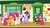 Size: 1920x1080 | Tagged: safe, screencap, apple bloom, biscuit, fluttershy, scootaloo, spur, sweetie belle, twilight sparkle, alicorn, earth pony, pegasus, pony, g4, growing up is hard to do, cutie mark, cutie mark crusaders, female, male, mare, older, older apple bloom, older cmc, older scootaloo, older sweetie belle, saddle bag, the cmc's cutie marks, train station, twilight sparkle (alicorn)