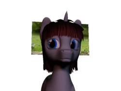 Size: 640x480 | Tagged: safe, artist:snecy, oc, oc only, pony, unicorn, 3d, animated, solo