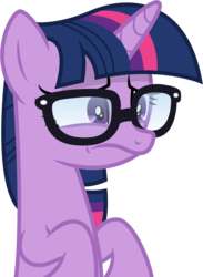 Size: 6000x8200 | Tagged: safe, artist:caliazian, sci-twi, twilight sparkle, pony, unicorn, equestria girls, equestria girls series, spring breakdown, spoiler:eqg series (season 2), .ai available, absurd resolution, equestria girls ponified, female, glasses, mare, ponified, simple background, solo, transparent background, unicorn sci-twi, vector