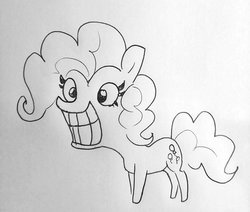 Size: 1440x1220 | Tagged: safe, artist:tjpones, pinkie pie, earth pony, pony, g4, female, mare, smiling, solo